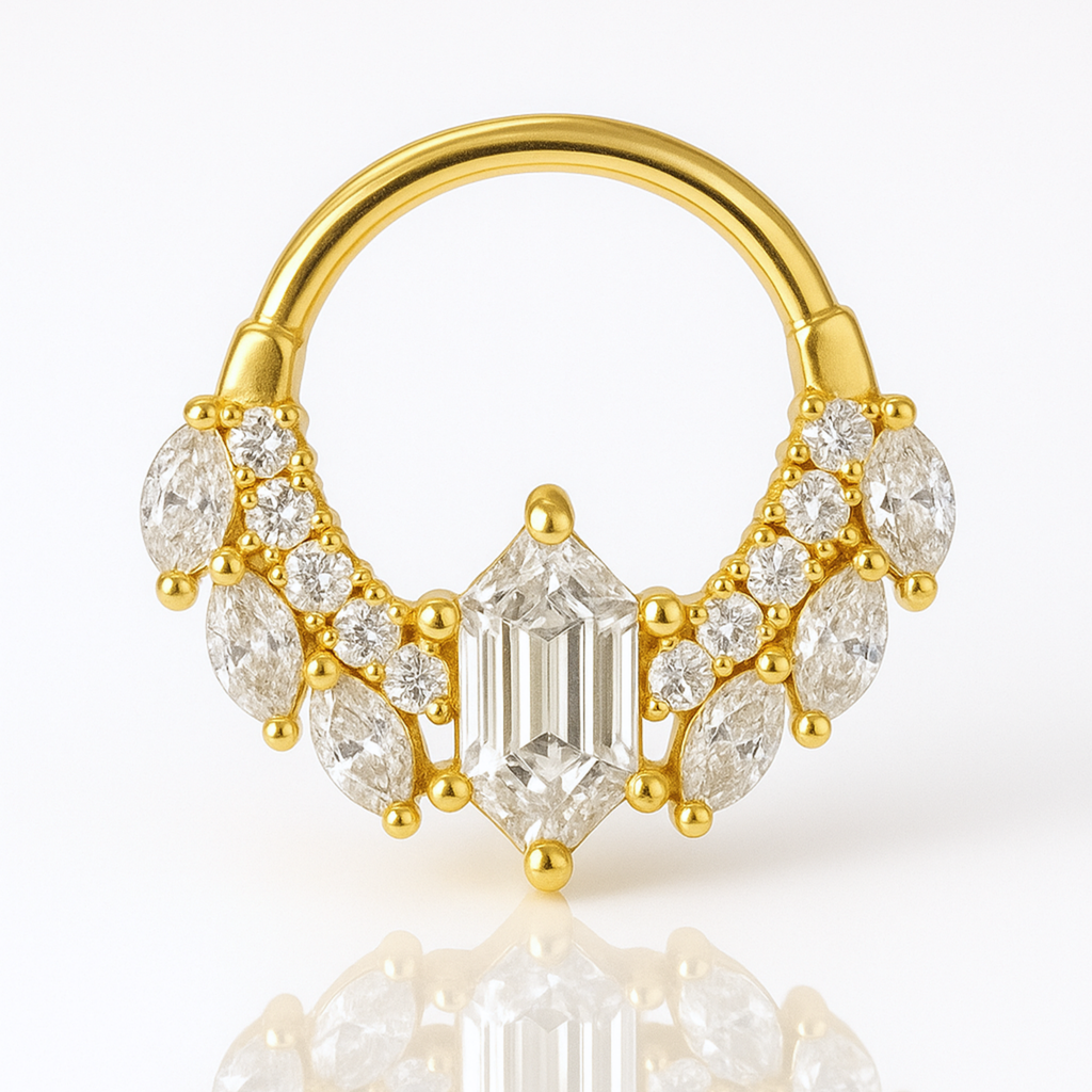 Royal Marquis Hoop Ring Clicker
