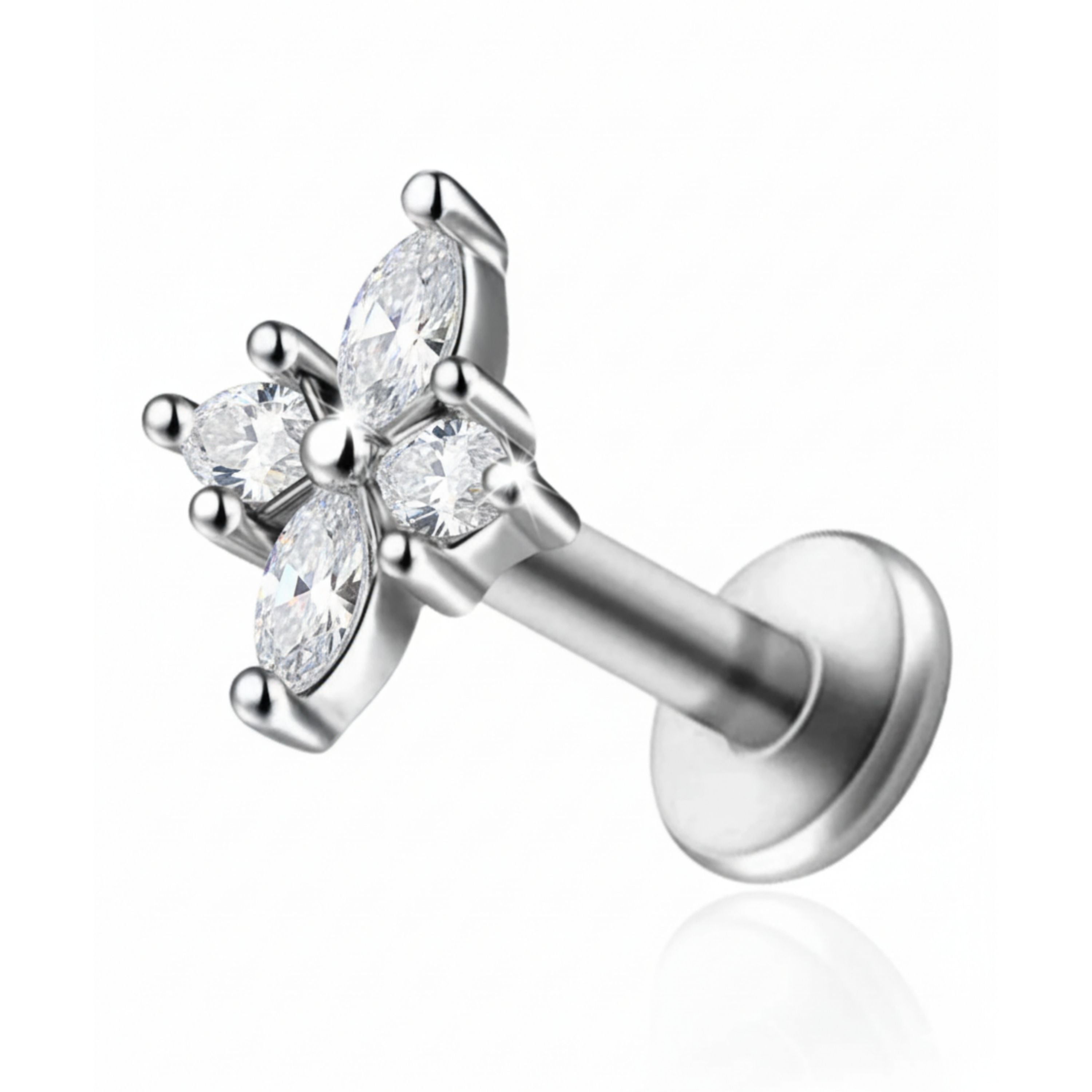 Aurora Princess Royal Ear Piercing Stud