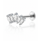 Harlow Five Marquise Ear Piercing Stud