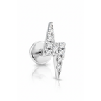 Blink Lightning Bolt Ear Piercing Stud
