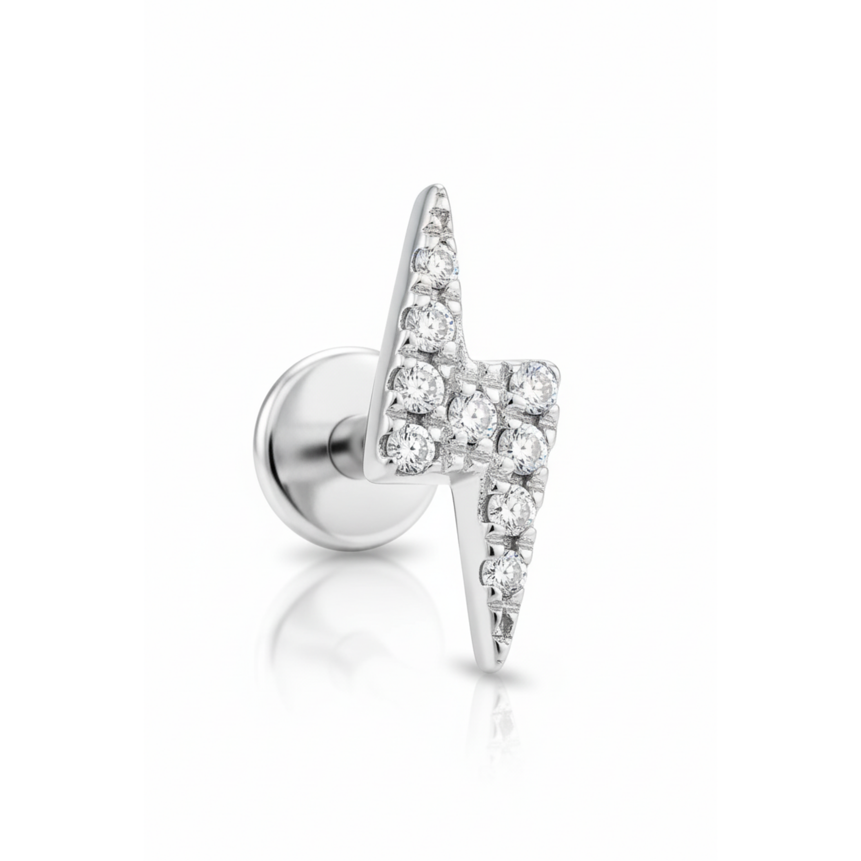 Blink Lightning Bolt Ear Piercing Stud