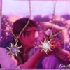 Rapunzel Sun Opal Necklace Gold - Image 6