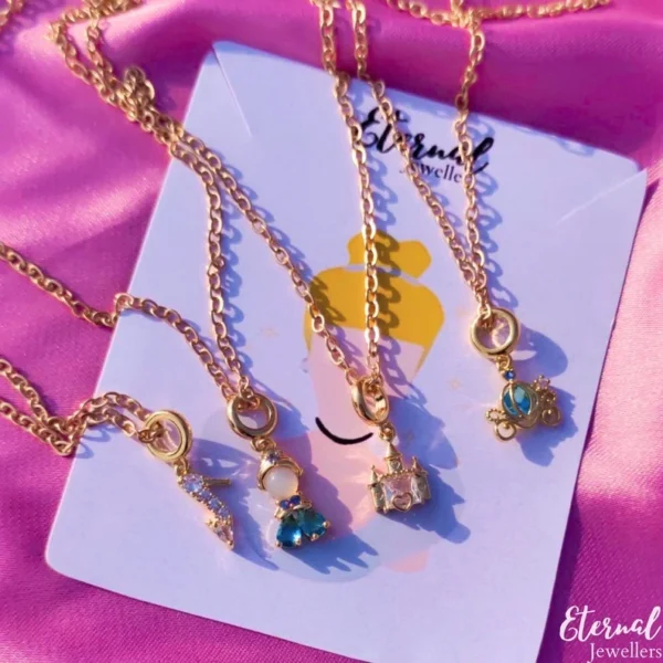 Zircon Disney Princess Necklace