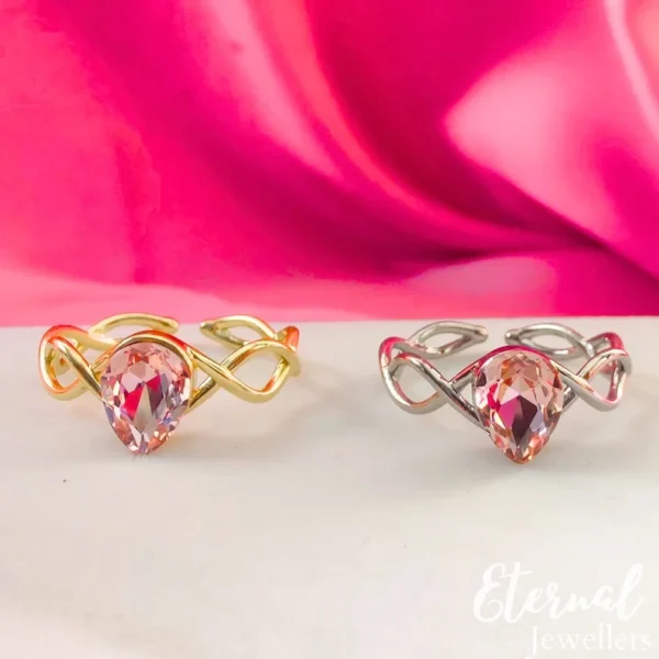 Enchanted Swan Crown Ring - Image 2