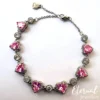 Princess and the Pauper Pink Heart Bracelet - Image 2